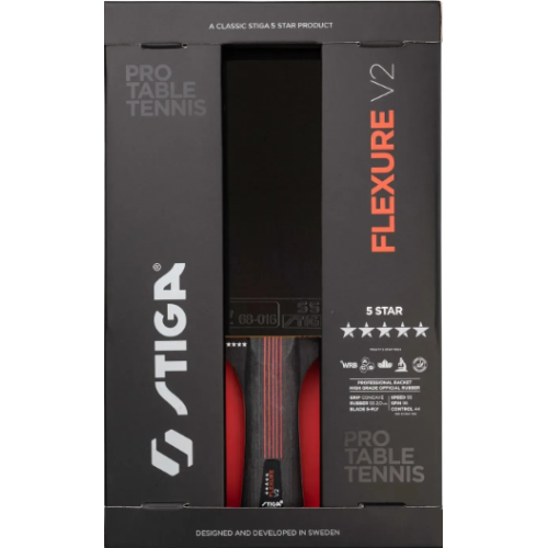 Ракетка для настольного тенниса  Stiga Flexure 5 Star ver.2 FL (1215-1205-35) - фото №3